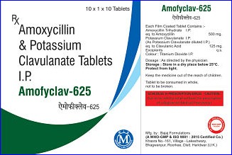 AMOFYCLAV-625 Tablet